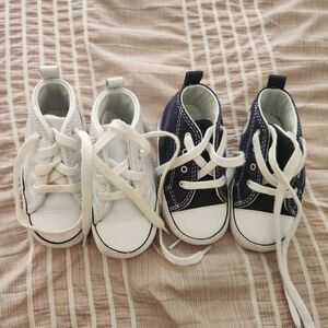 Baby Softbottom Converse Bundle-Blue And White